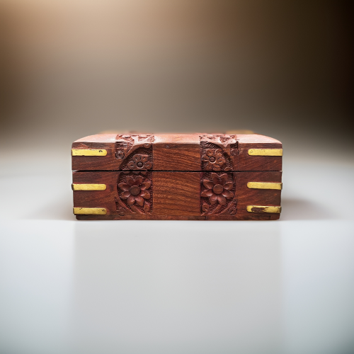 صندوق هندي نحت يدوي (100 جرام)