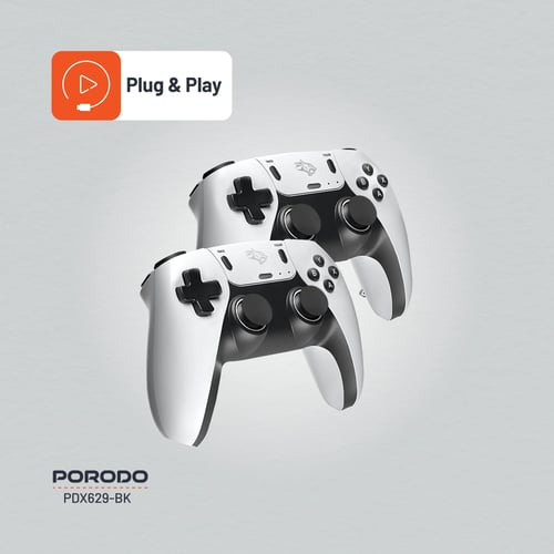 جهاز عرض ألعاب مع وحدات تحكم من شركة PORODO GAMING