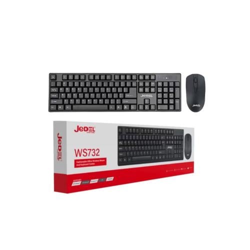 كيبورد + ماوس وايرلس JEDEL WS732