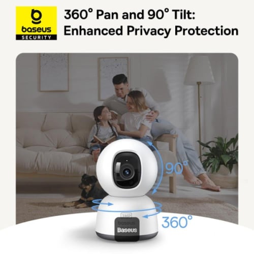 بيسوس كاميرا مراقبة داخلية - P1 Lite بدقة 2K و دور...
