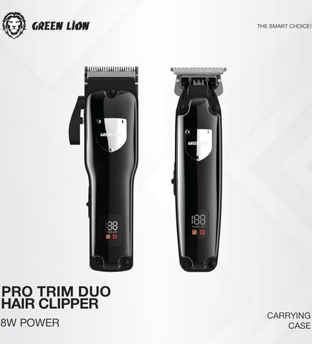 ماكينة حلاقة جرين لاين برو تريم ديو مع 9 ملحقات في...