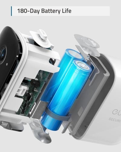 يوفي -‎‎ ‎‎كام 2C Pro بطارية تدوم حتى 180 يوم بوضو...