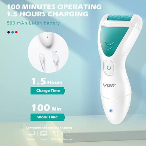 أداة الباديكير الكهربائية من VGR V-812 لازالة الجل...