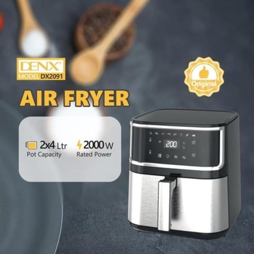 قلاية هوائية سعة 8 لتر من دينكس DENX DX2090