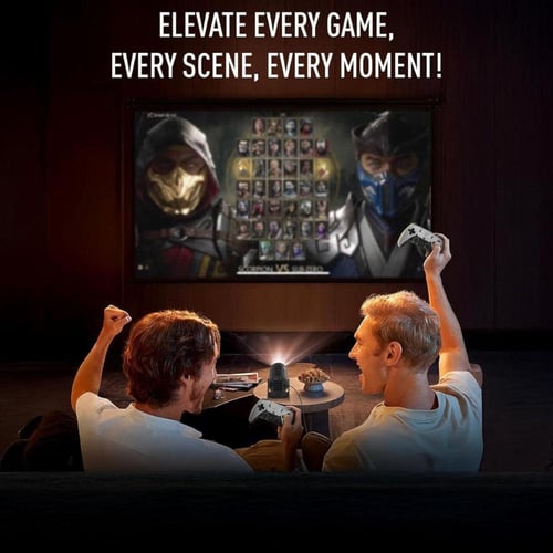 جهاز عرض ألعاب مع وحدات تحكم من شركة PORODO GAMING