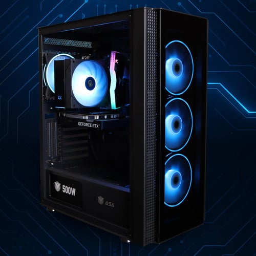 بي سي قيمنق معالج i5-12400F وكرت RTX 3050