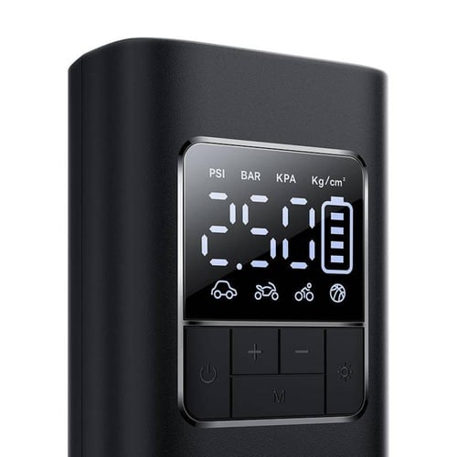 بيسوس منفاخ هواء كهربائي سوبر ميني برو - اسود