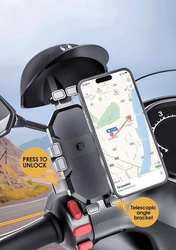 يوفو – حامل جوال خوذة للدراجات الهوائية والنارية -...