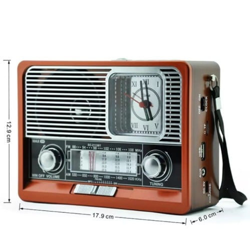 راديو كلاسيكي KTF-1647 بتقنية البلوتوث قابل لإعادة...