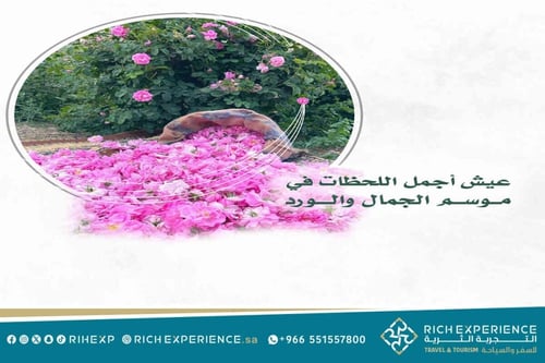 رحلة مهرجان ورد الطائف