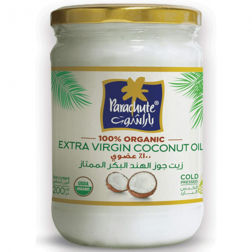 زيت زيت جوز الهند البكر عضوي 100% من باراشوت - 500...