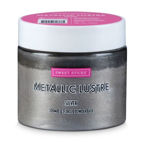 بودرة فضي غامق 24 K حجم 100 مل