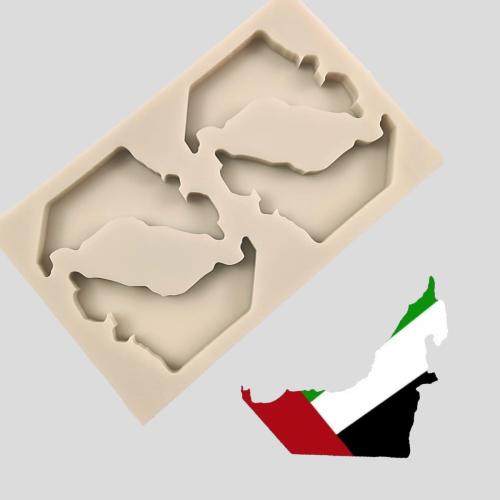 قالي سيليكون اليوم الوطني الاماراتي خريطة الامارات