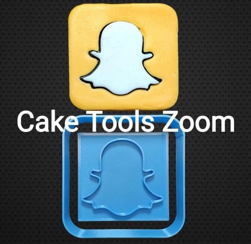 قطاعة و ختم لوجو سناب شات