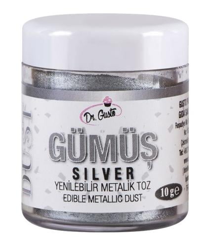 ألوان بودرة ميتالك فضي 10 جرام