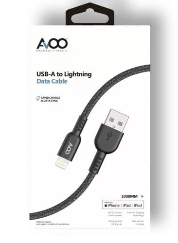 كيبل أفو (AVOO) من USB-A إلى Lightning | شحن مستقر...