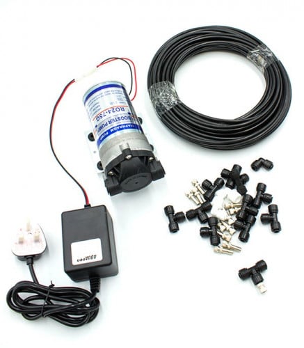 مجموعة رذاذ 10 راس ستيل