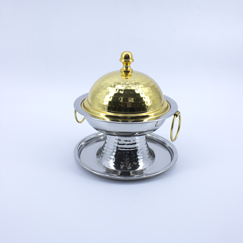 تمريه ستيل غطاء ذهبي 16سم