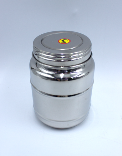 علبة ستيل غطا ضيق 550 ملي