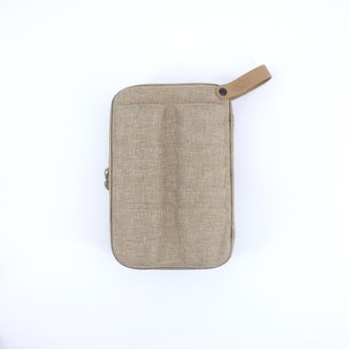 جراب استكانه مقوى 12 صفين خشبي فارغة