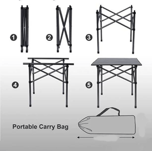بكج كرسيين اسود وطاوله (بكج مدراج)