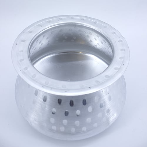 قدر بورما المونيوم بغطاء مقاسات