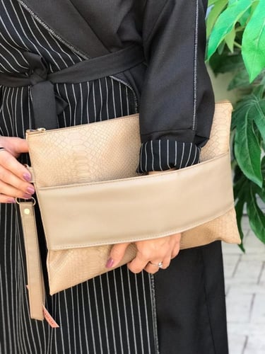 باوتش جلد التمساح/الوان متعددة