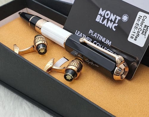 قلم وكبك مونت بلانك شكسبير