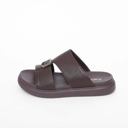 حذاء خليجي طبي بني