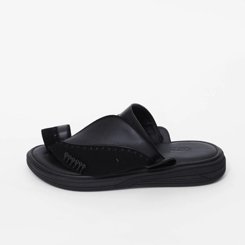 حذاء شرقي ايطالي طبي اسود