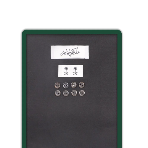 قماش شتوي ماركة ملكي خاص أسود D6