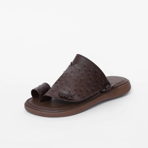 حذاء شرقي ايطالي طبي بني