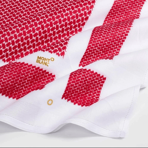 شماغ مونت بلانك الذهبي الانجليزى