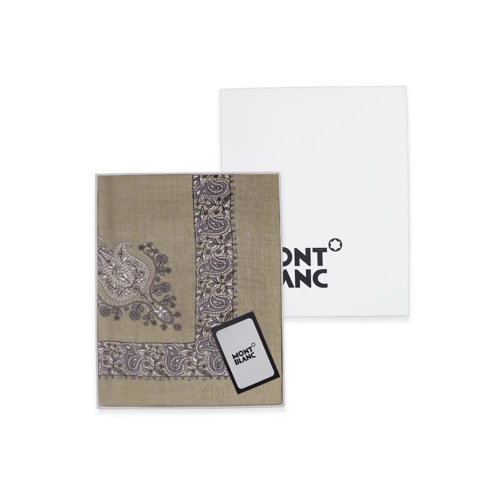 شال كشمري مونت بلانك بيج تطريز عودي