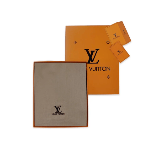 شال كشمري لويس فيتون لون بيج سادة