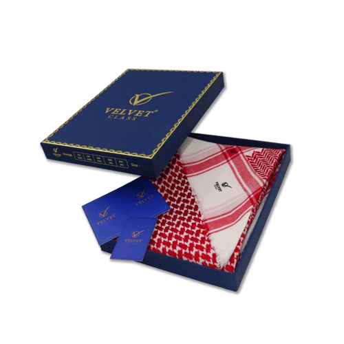 شال كشمري فلفت كلاس تصميم شماغ