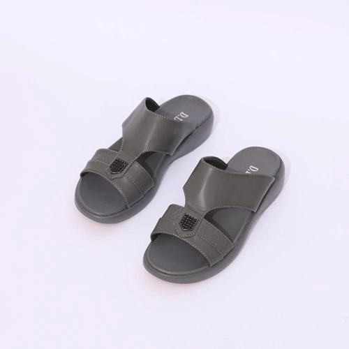 حذاء خليجي طبي رصاصي فاتح