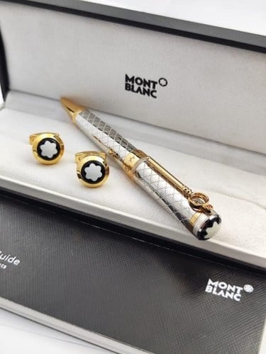 قلم وكبك مونت بلانك الجديد