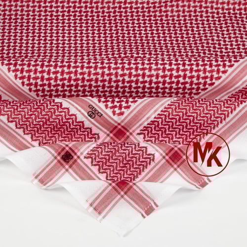 شماغ قوتشي كلاسك دم غزال انجليزي2025