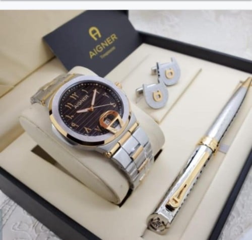 طقم اقنر ساعة قلم كبك