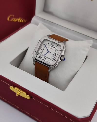 ساعة كارتير جلد