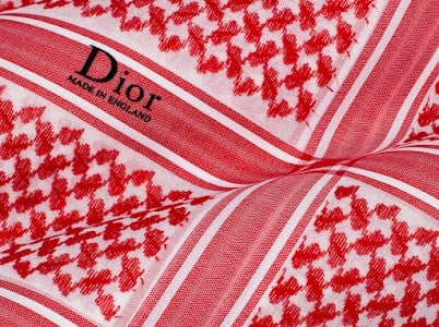 شماغ ديور أحمر 2025