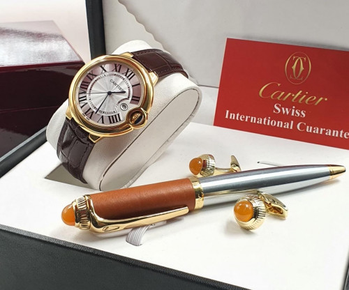 طقم كارتير ساعه قلم كبك