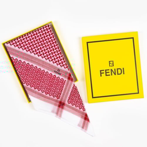 شماغ فندي دم غزال