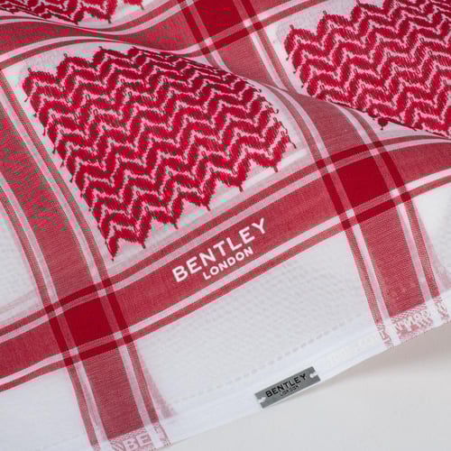 شماغ بنتلي BENTLEY أحمر خاص كلاسيك 2025