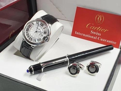 طقم كارتير ساعه قلم كبك