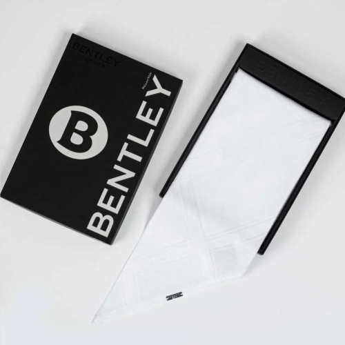 شماغ بنتلي BENTLEY أبيض ليزر 2024