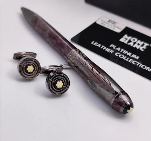 قلم وكبك مونت بلانك