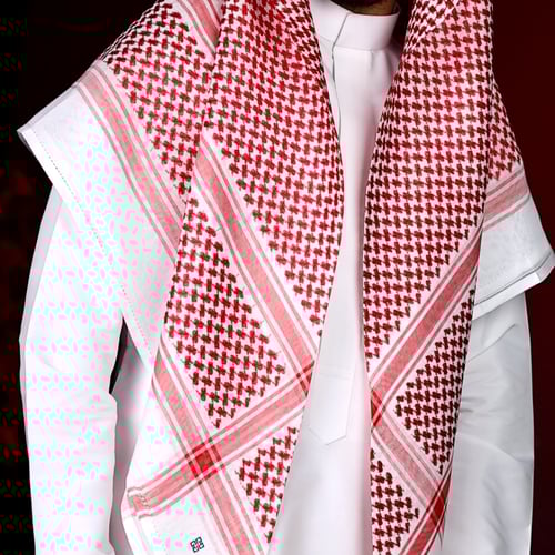 عرض شماغ جفنشي كلاسيك + أبيض