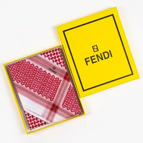 شماغ فندي دم غزال